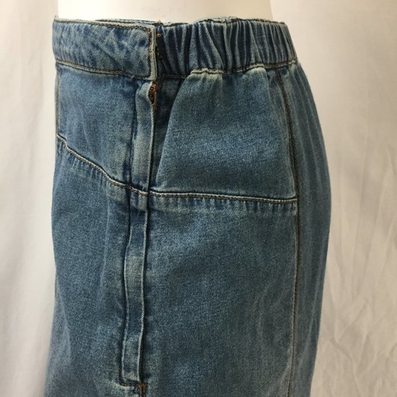 Soft Surroundings Skirt Denim Midi - Picture 5 of 8